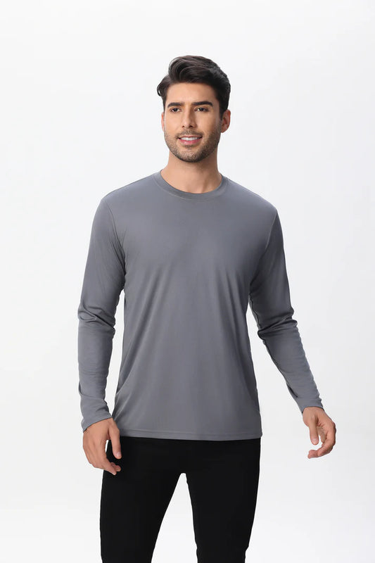 Dry Fit Long Sleeves High Performance T-Shirt 100% Polyester