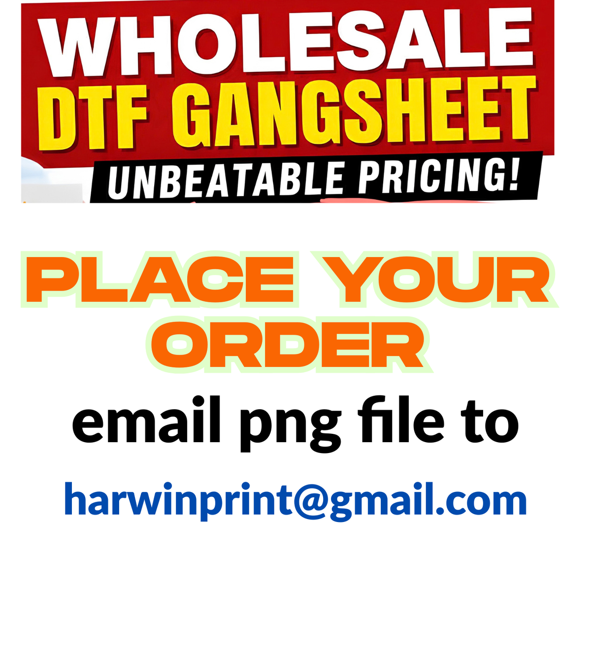 DTF Gang Sheet