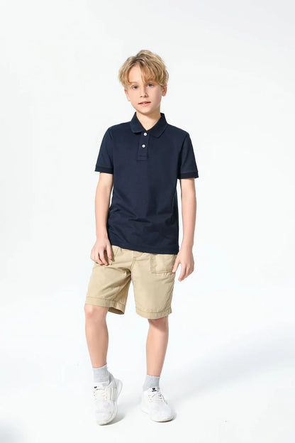 Youth Polo 60%cotton,40%polyester