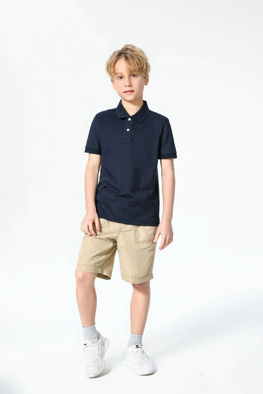 Youth Polo 60%cotton,40%polyester