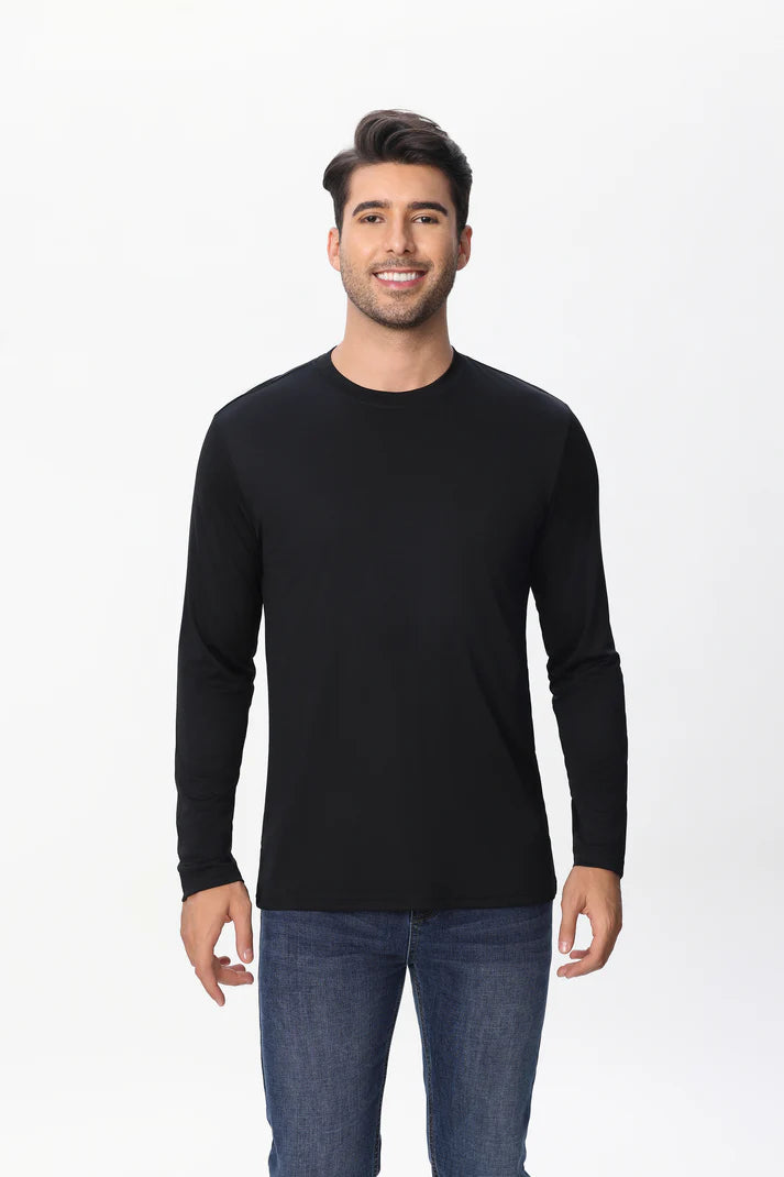 Dry Fit Long Sleeves High Performance T-Shirt 100% Polyester