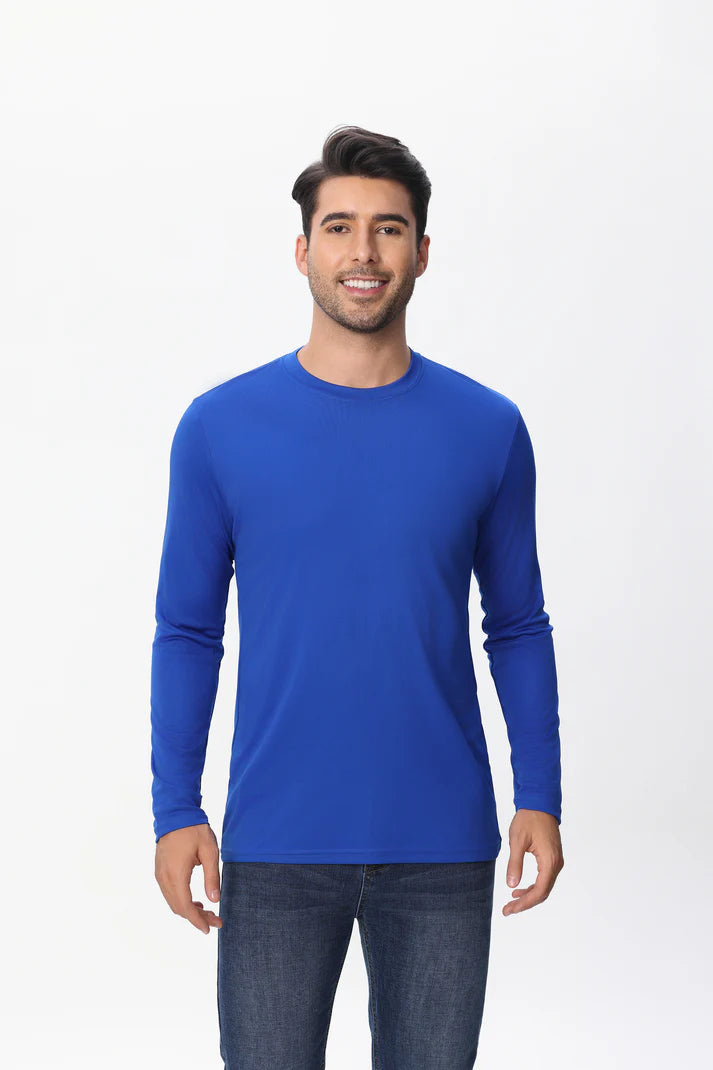 Dry Fit Long Sleeves High Performance T-Shirt 100% Polyester