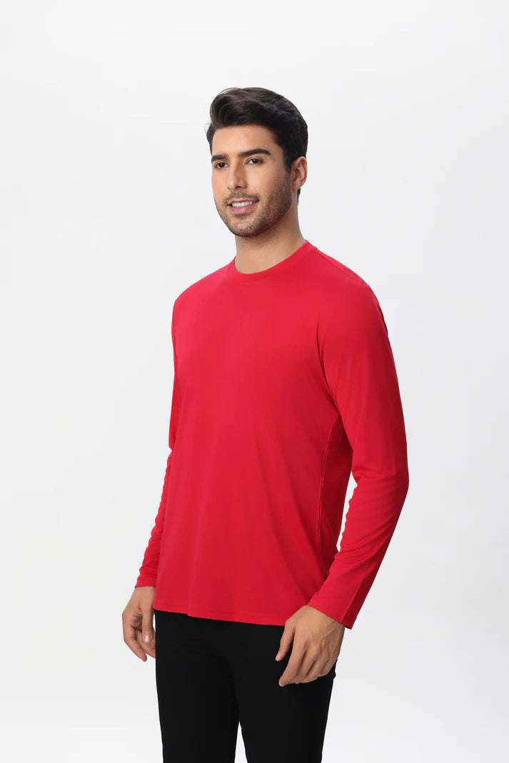 Dry Fit Long Sleeves High Performance T-Shirt 100% Polyester