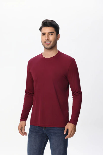 Dry Fit Long Sleeves High Performance T-Shirt 100% Polyester