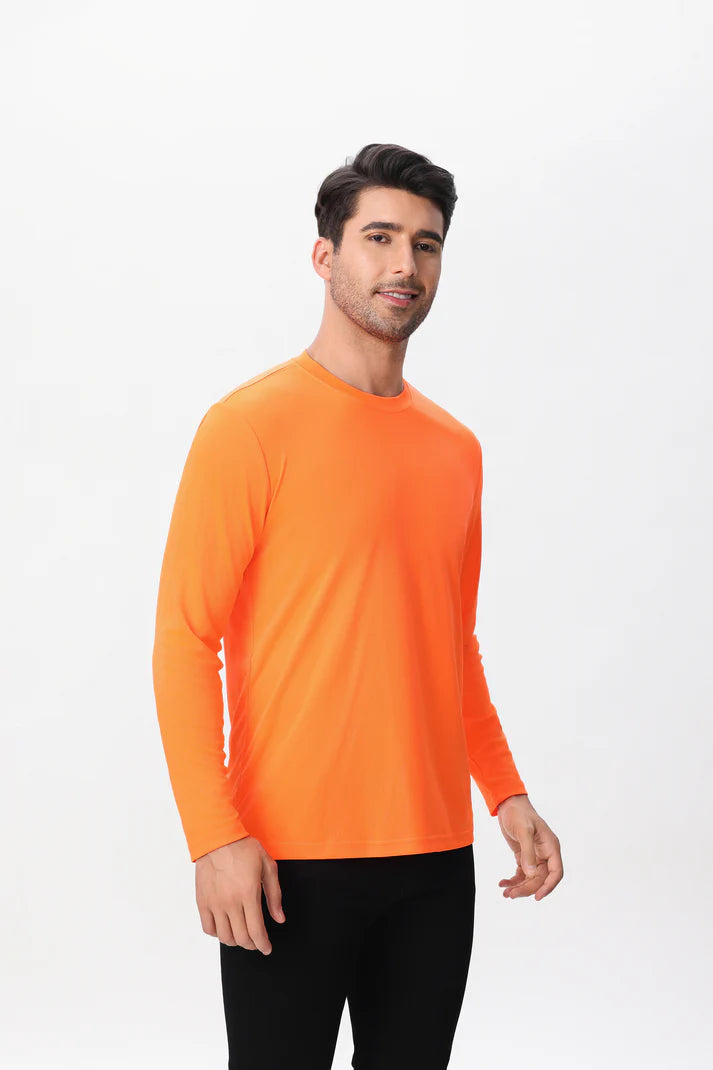 Dry Fit Long Sleeves High Performance T-Shirt 100% Polyester