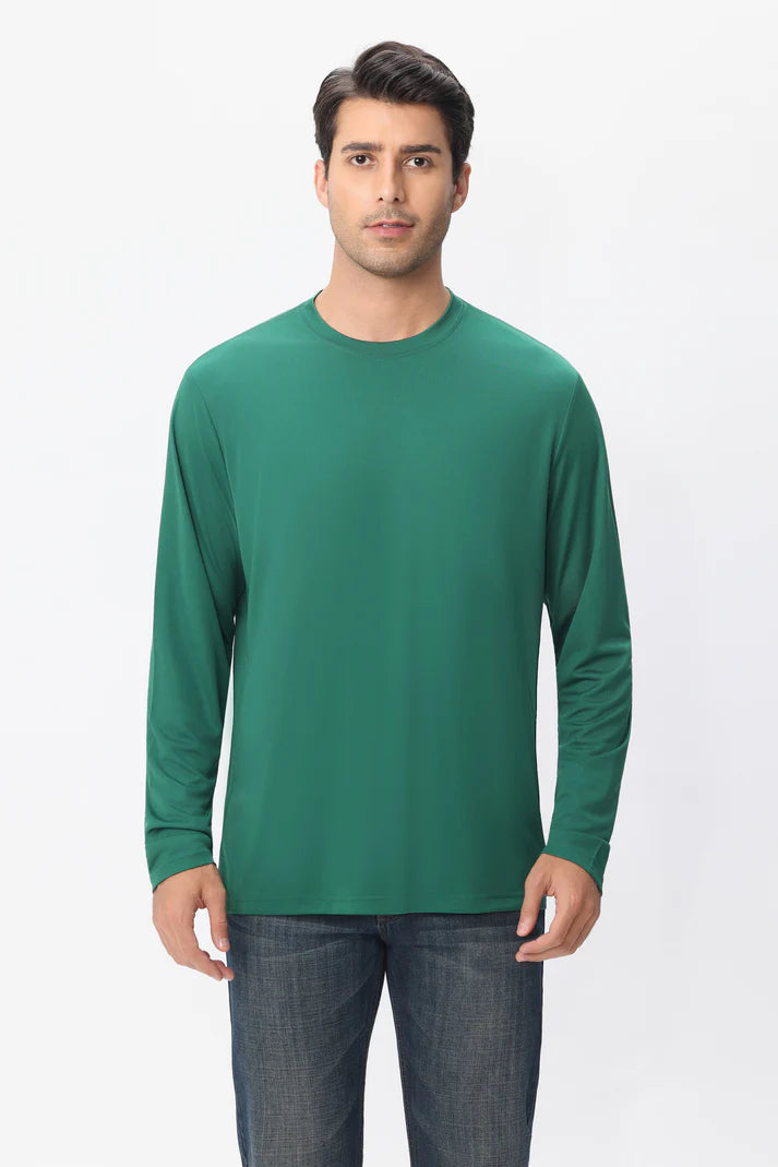 Dry Fit Long Sleeves High Performance T-Shirt 100% Polyester