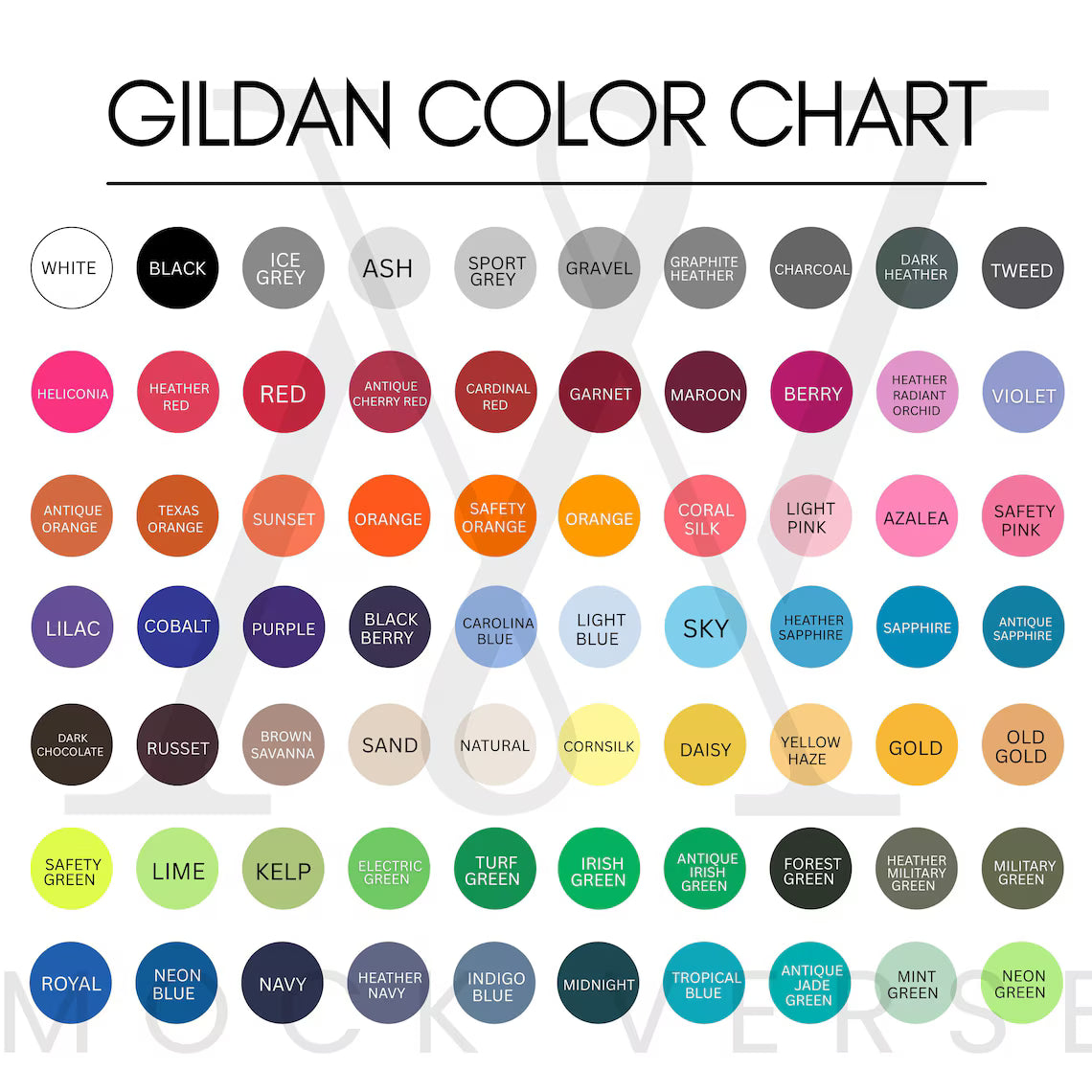 Gildan Heavy Cotton 5000 Blank T-Shirt – Wholesale Classic Fit Cotton Tee