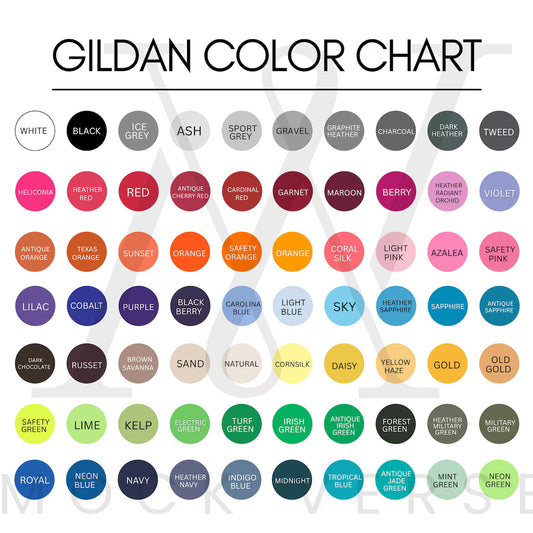 Gildan Heavy Cotton 5000 Blank T-Shirt – Wholesale Classic Fit Cotton Tee