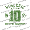 Varsity League Retro Emblem T-Shirt design